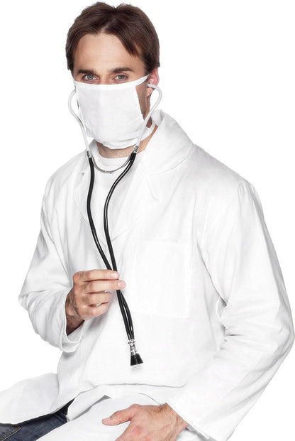 Smiffys Doctors Stethoscope, Black