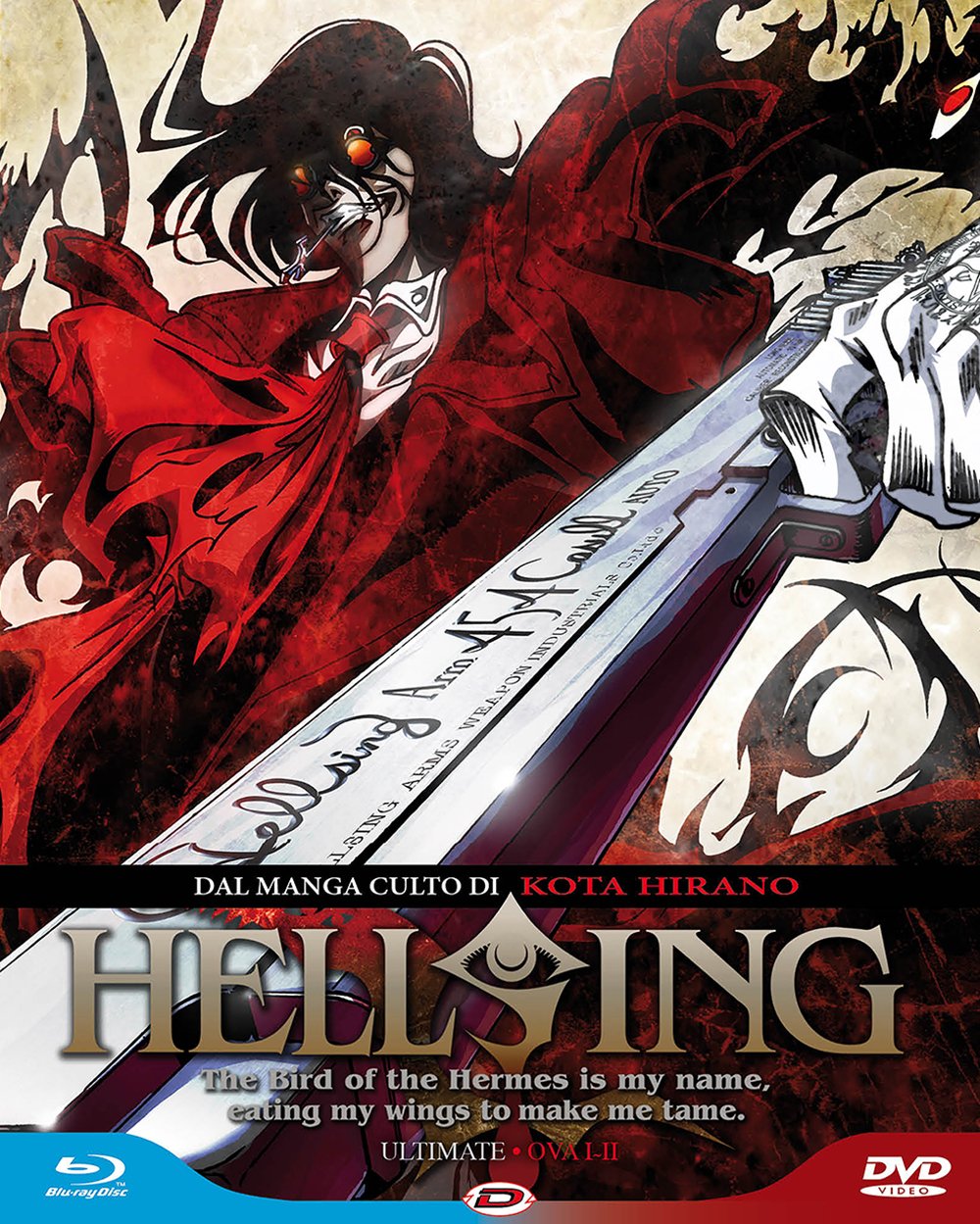 Blu-Ray - Hellsing Ultimate #01 Ova 1-2 (Blu-Ray+Dvd) (1 Blu-ray