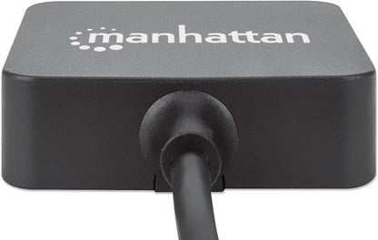 Manhattan - Hub USB 3.0 4 Porte Nero