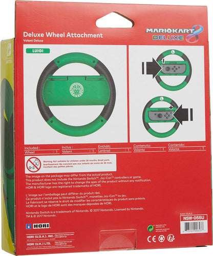 Hori Mario Kart 8 Deluxe - Luigi Racing Wheel - Controller forNintendo Switch