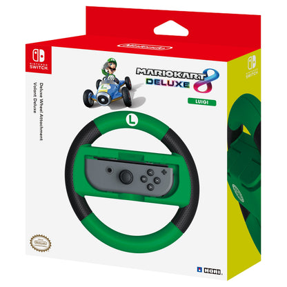 Hori Mario Kart 8 Deluxe - Luigi Racing Wheel - Controller forNintendo Switch