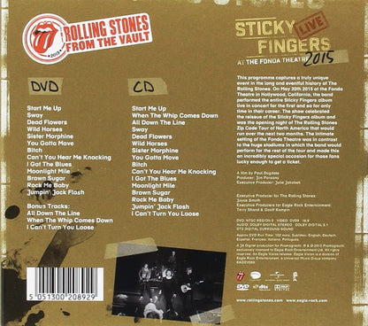 From The Vault: Sticky Fingers Live 2015 (DVD+CD