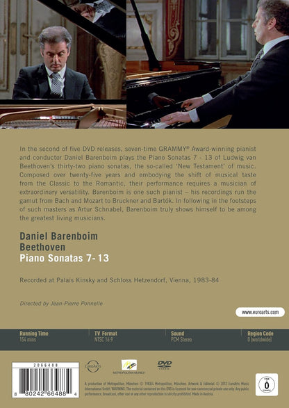 Barenboim plays Beethoven Piano Sonatas Nos. 7-13, Part 2/5