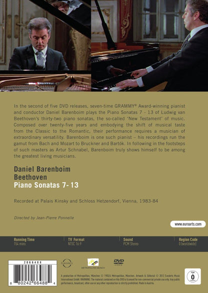 Barenboim plays Beethoven Piano Sonatas Nos. 7-13, Part 2/5
