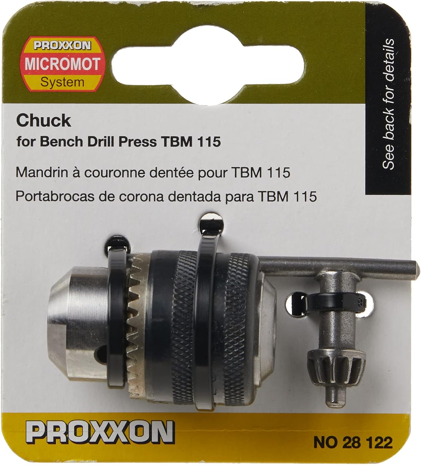 `Proxxon - Tandkransboorkop 0,5-6,5 Mm V. Tbm 220`