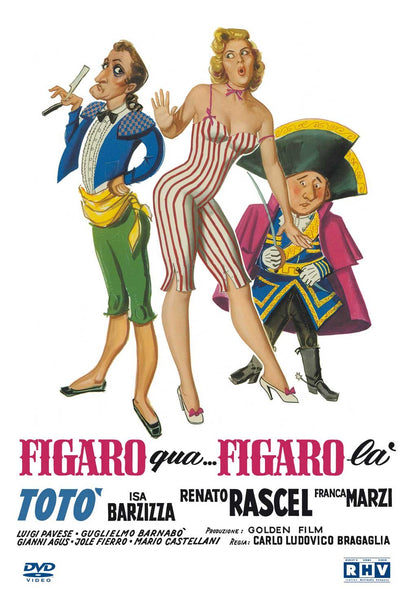 toto' figaro qua... figaro la' DVD Italian Import