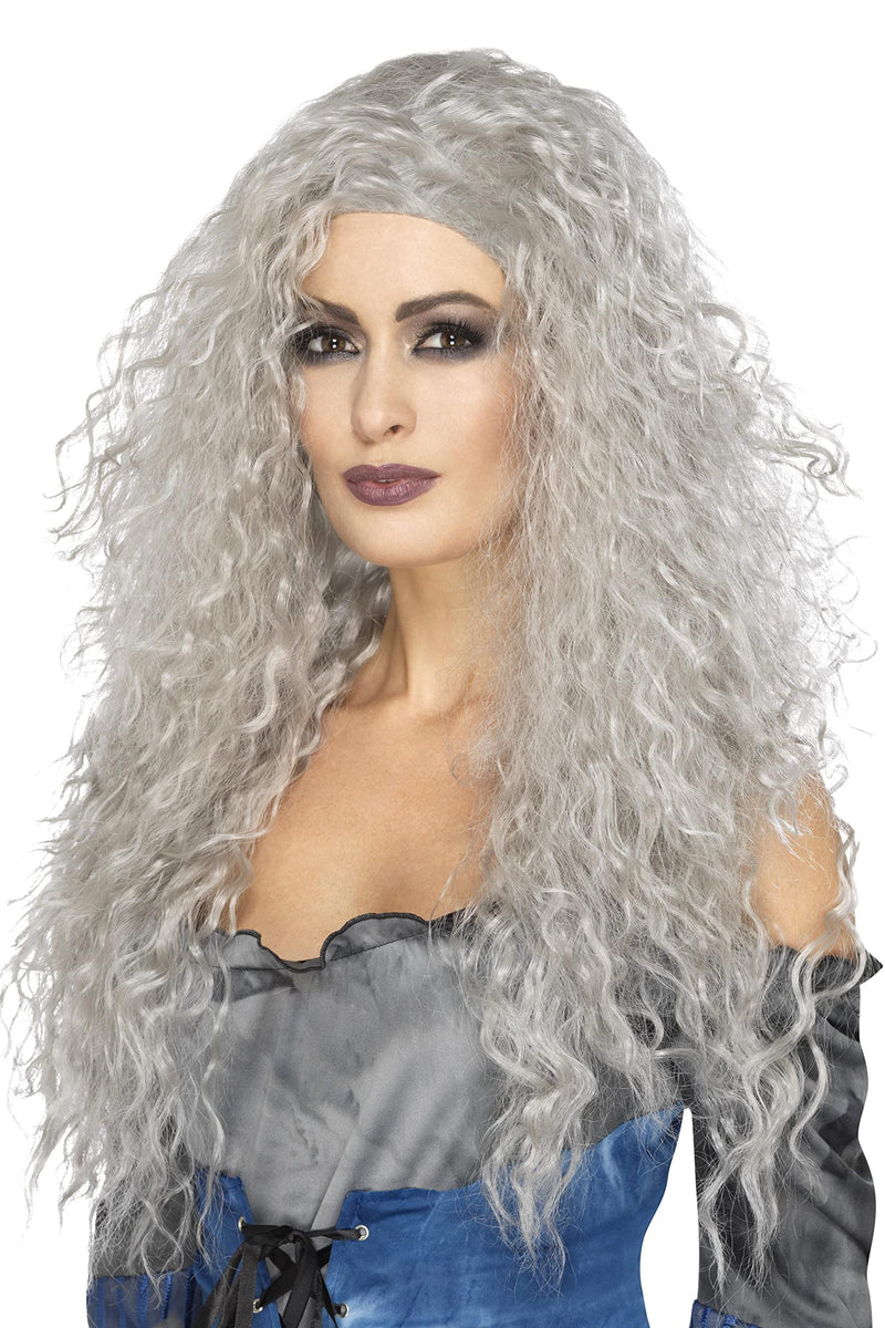 Smiffys Banshee Wig, Grey