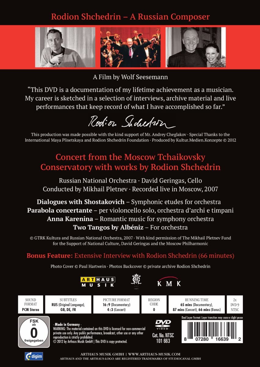 Rodion Shchedrin A Russian Composer