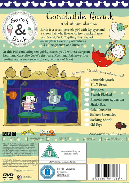 Sarah & Duck: Constable Quack And Other Stories