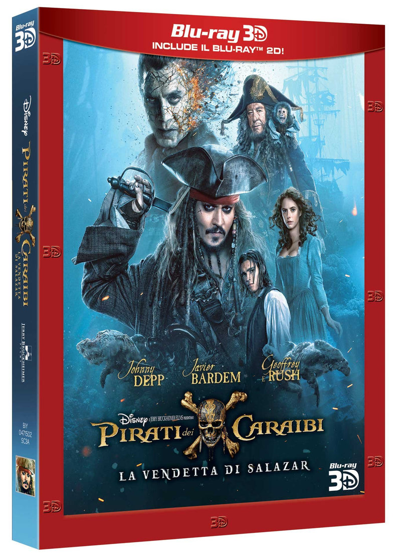 pirati dei caraibi - la vendetta di salazar (3d) (blu-ray 3d+blu-ray) BluRay Italian Import