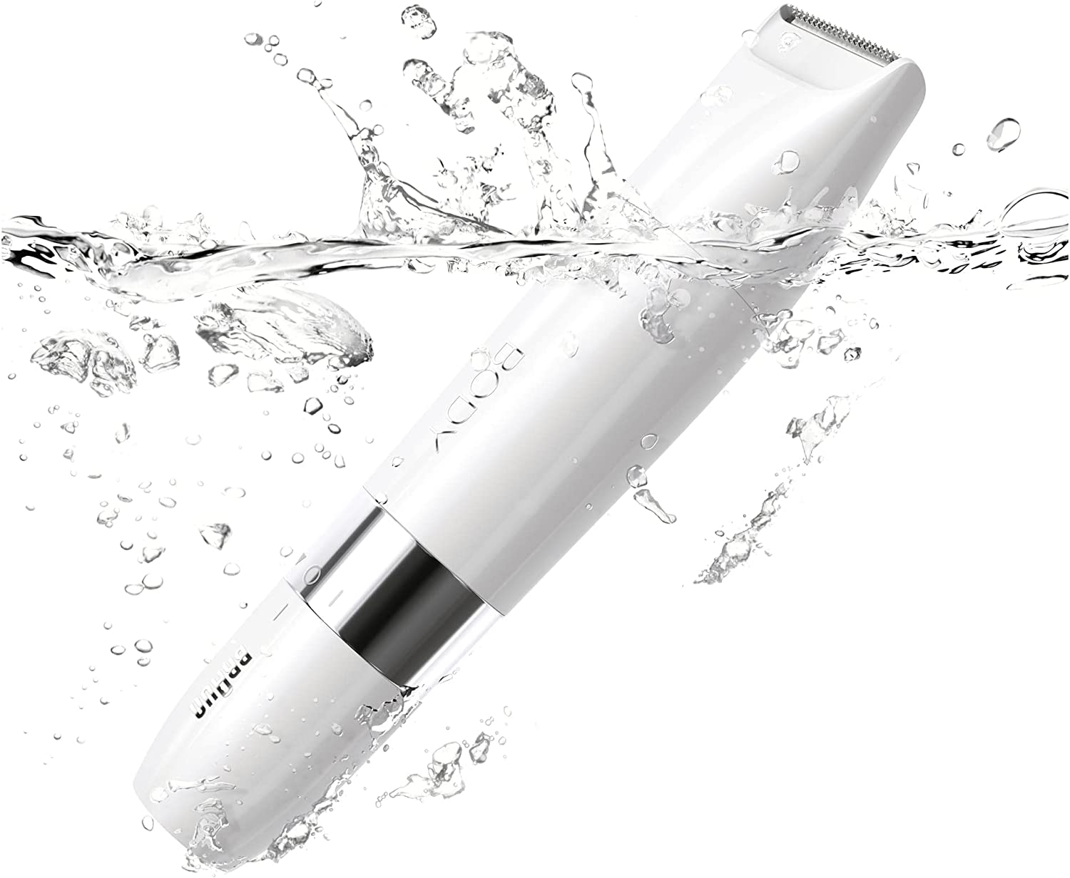 Braun Baardtrimmer Voor Mannen, Mini Trimmer, Elektrische Lichaamshaarverwijderaar, Dames En Heren, Nauwkeurige Ontharing Voor Oksels, Borst, Wet & Dry, Met Kam, BS1000, Wit