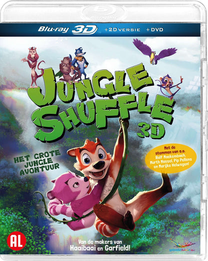 blu-ray - Jungle shuffle 3D (1 Blu-ray