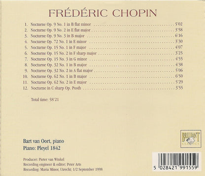 Chopin - Nocturnes  ( Bart van oort )