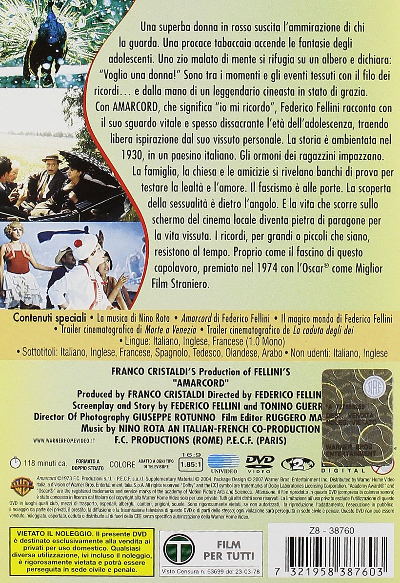 Amarcord (Special Edition) (2 Dvd
