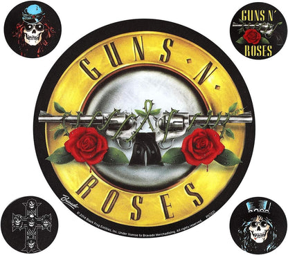 Pyramid International Guns N' Roses (Bullet Logo) Vinyl Stickers, Paper, Multi-Colour, 10 x 12.5 x 1.3 cm