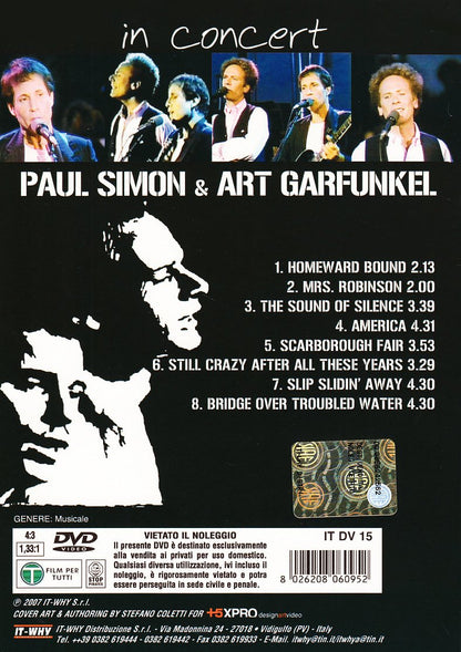 Paul Simon & Art Garfunkel - in concert