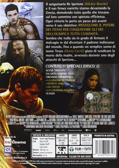 Immortals (3D) (2 Dvd