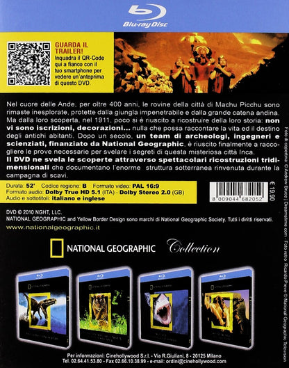 Macchu Picchu - Il Mistero Svelato (Blu-Ray+Booklet)