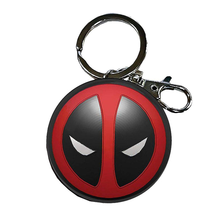 Semic Distibution SMK009 Deadpool Logo Keychain, Multi-Coloured, 4 cm