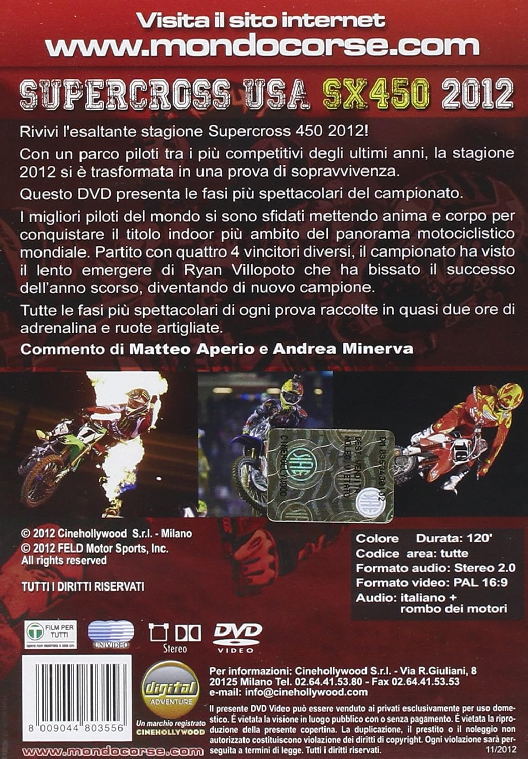 Supercross Usa 2012 Sx 450