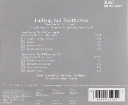 Symphonies 4 & 8