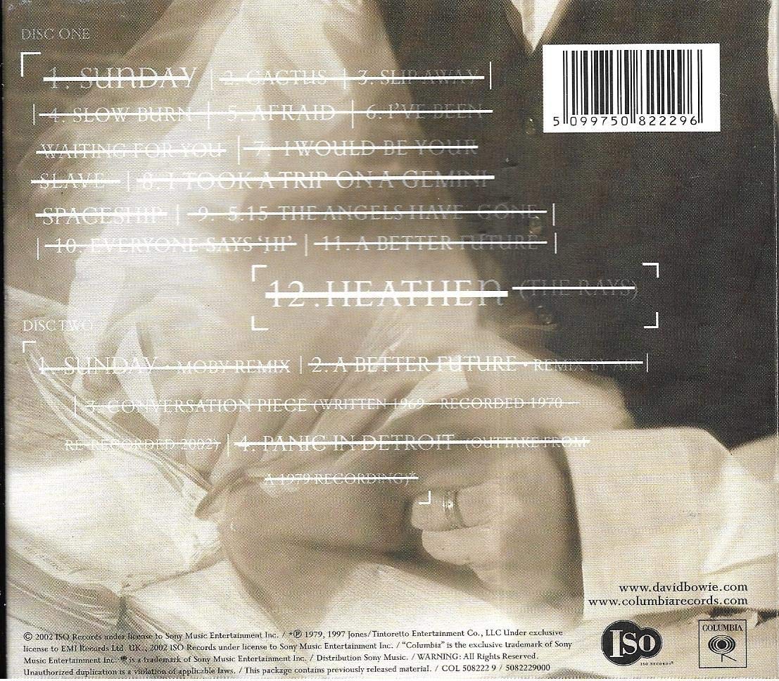 Heathen (Ltd 2CD