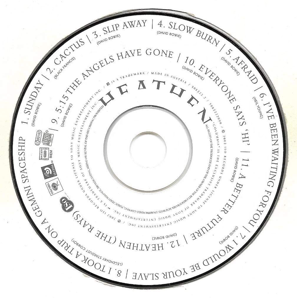 Heathen (Ltd 2CD
