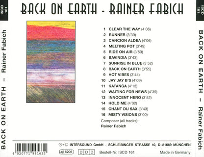 Back on Earth