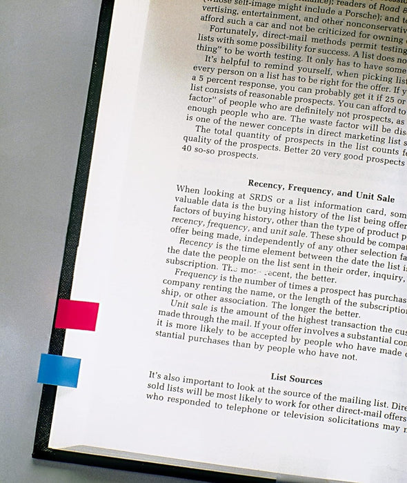 Post-it Index Small Flags, Pack of 4 Dispensers, 35 Flags per Dispenser,11.9 mm x 43.2 mm, Yellow, Red, Green, Blue Colors - To Mark, Highlight or Color Code Important Information