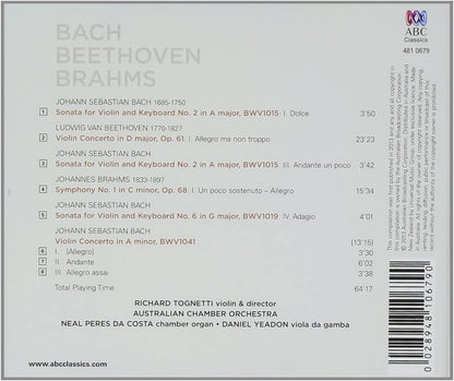 Bach Beethoven Brahms