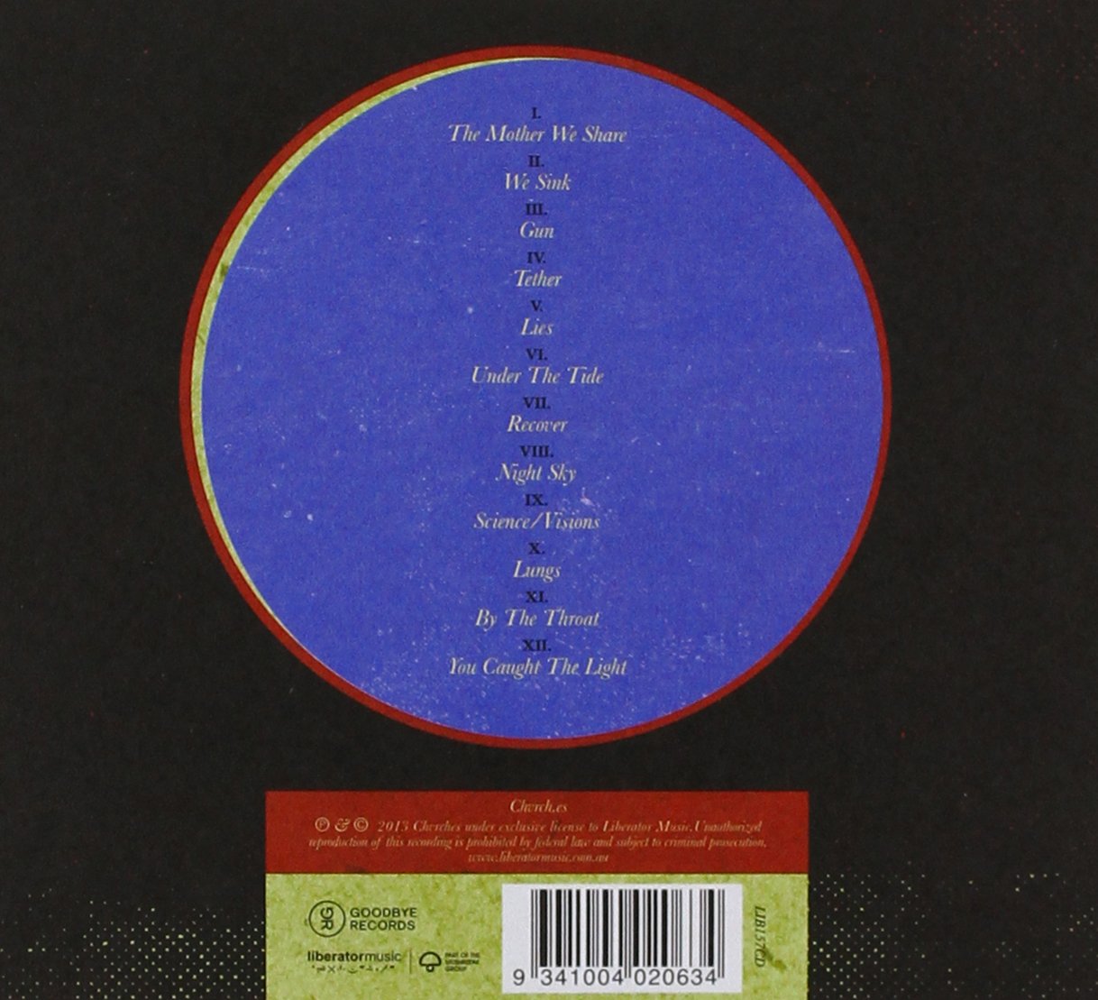 Chvrches - Bones of What You Believe (1 CD