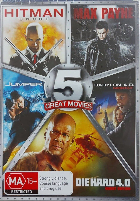 5P: Action #2 - Die Hard 4.0, Jumper, Max Payne, Hitman Uncut, Babylon A.D.