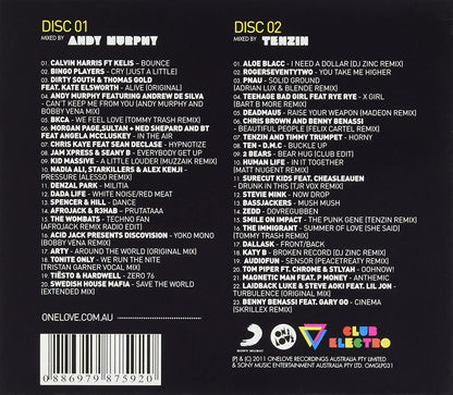 Onelove Presents Club Electro 2011-Mixed By Andy M