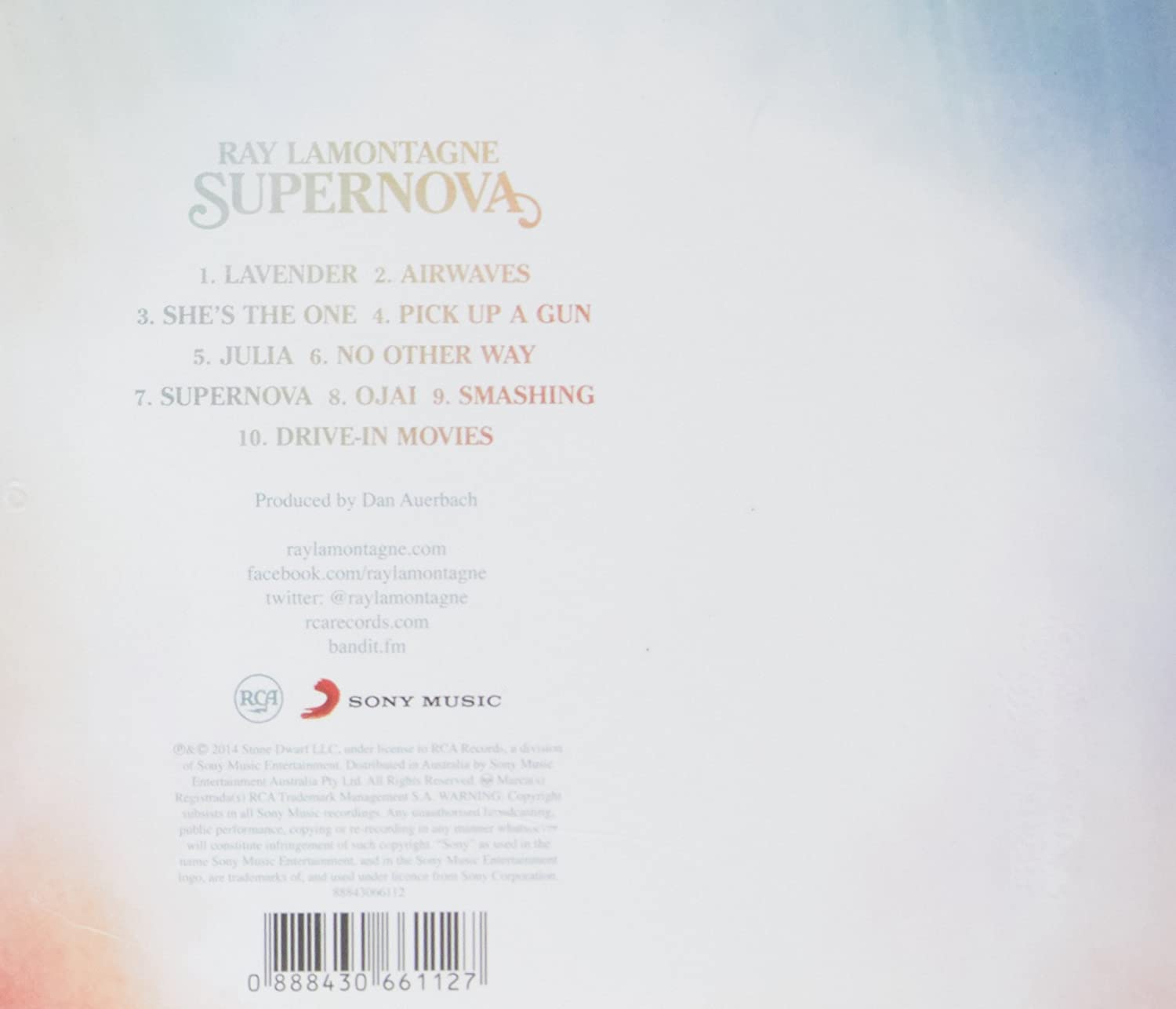 SUPERNOVA - RAY LAMONTAGNE