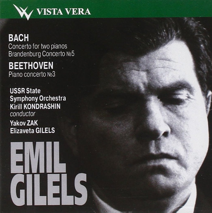 Emil Gilels, Piano - J.S.Bach - L.Van