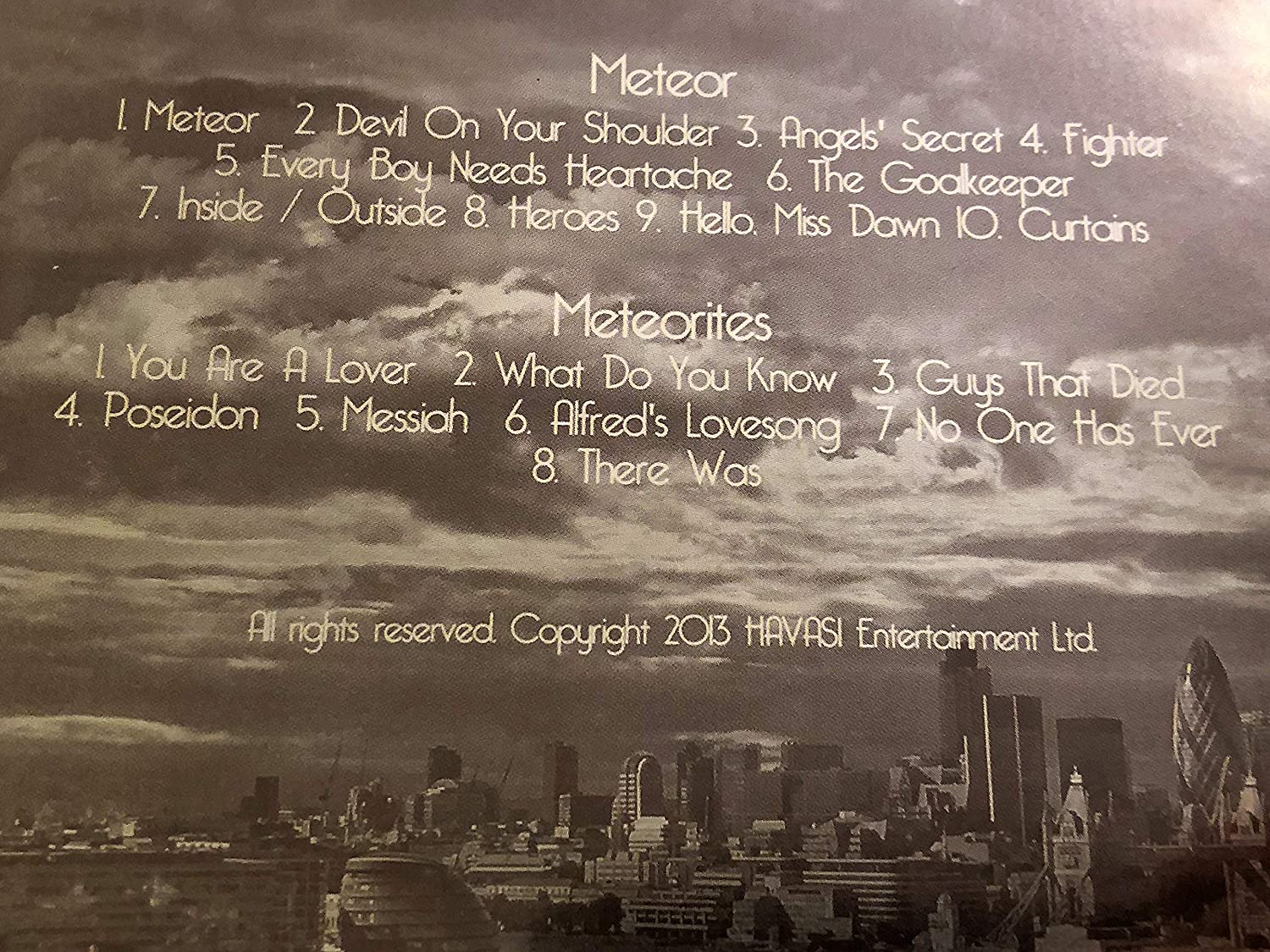 The Unbending Trees - Meteor