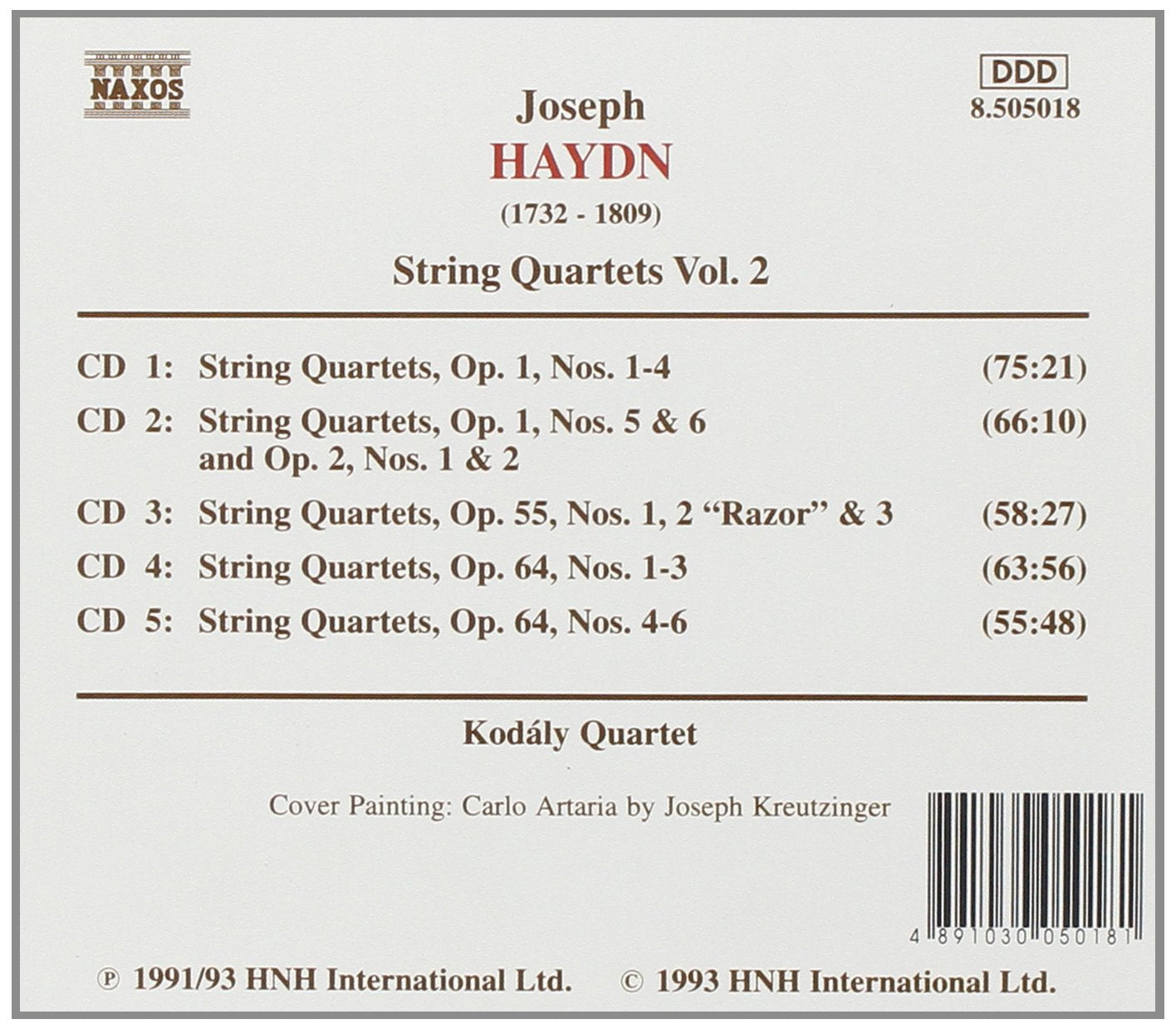Streichquartette Vol. 2