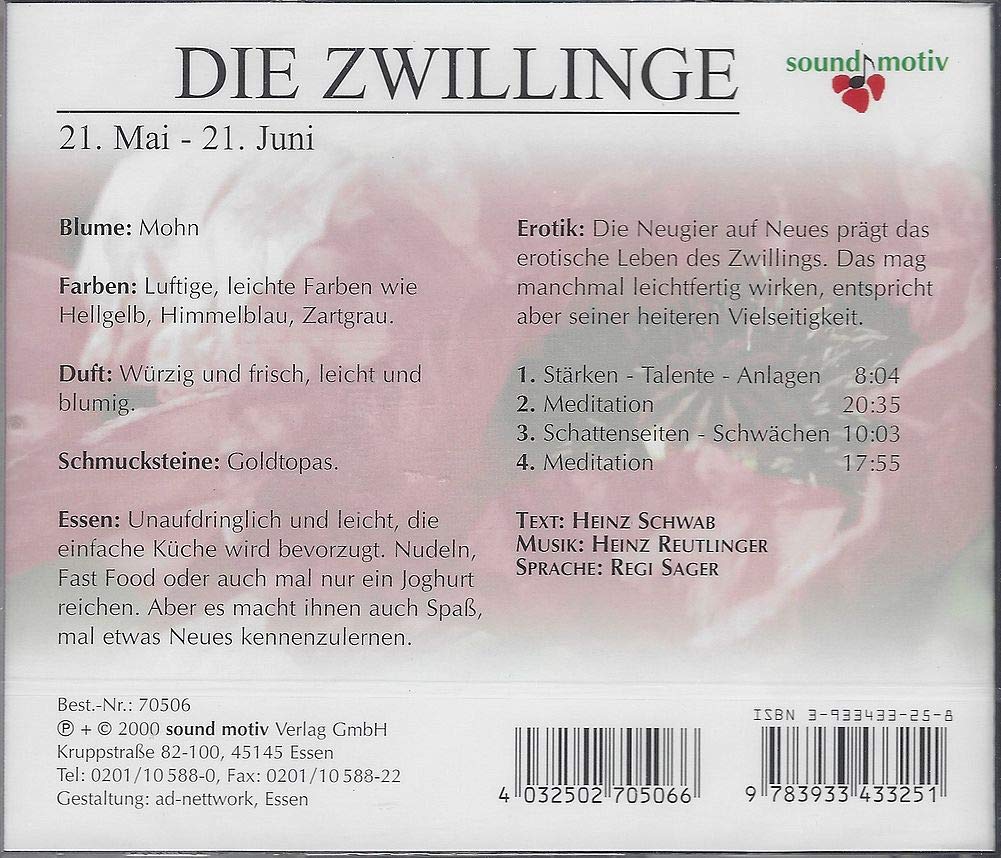 Die Zwillinge / der Mohn