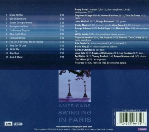Benny Carter-Americans Swinging In Paris
