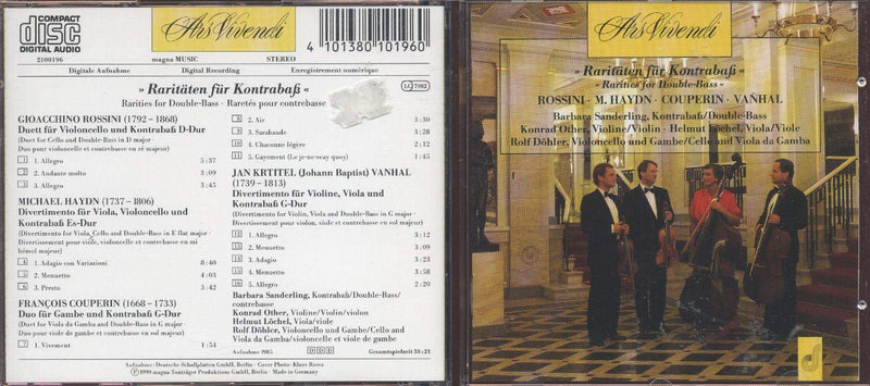 Raritäten für Kontrabass