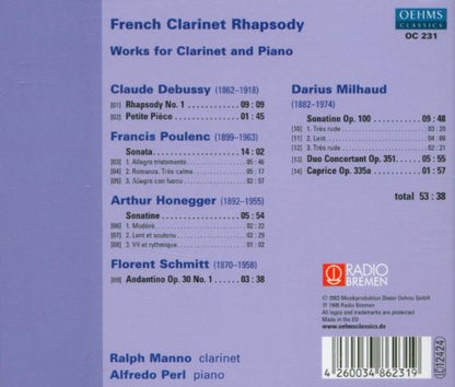 French Clarinet Rhapsody