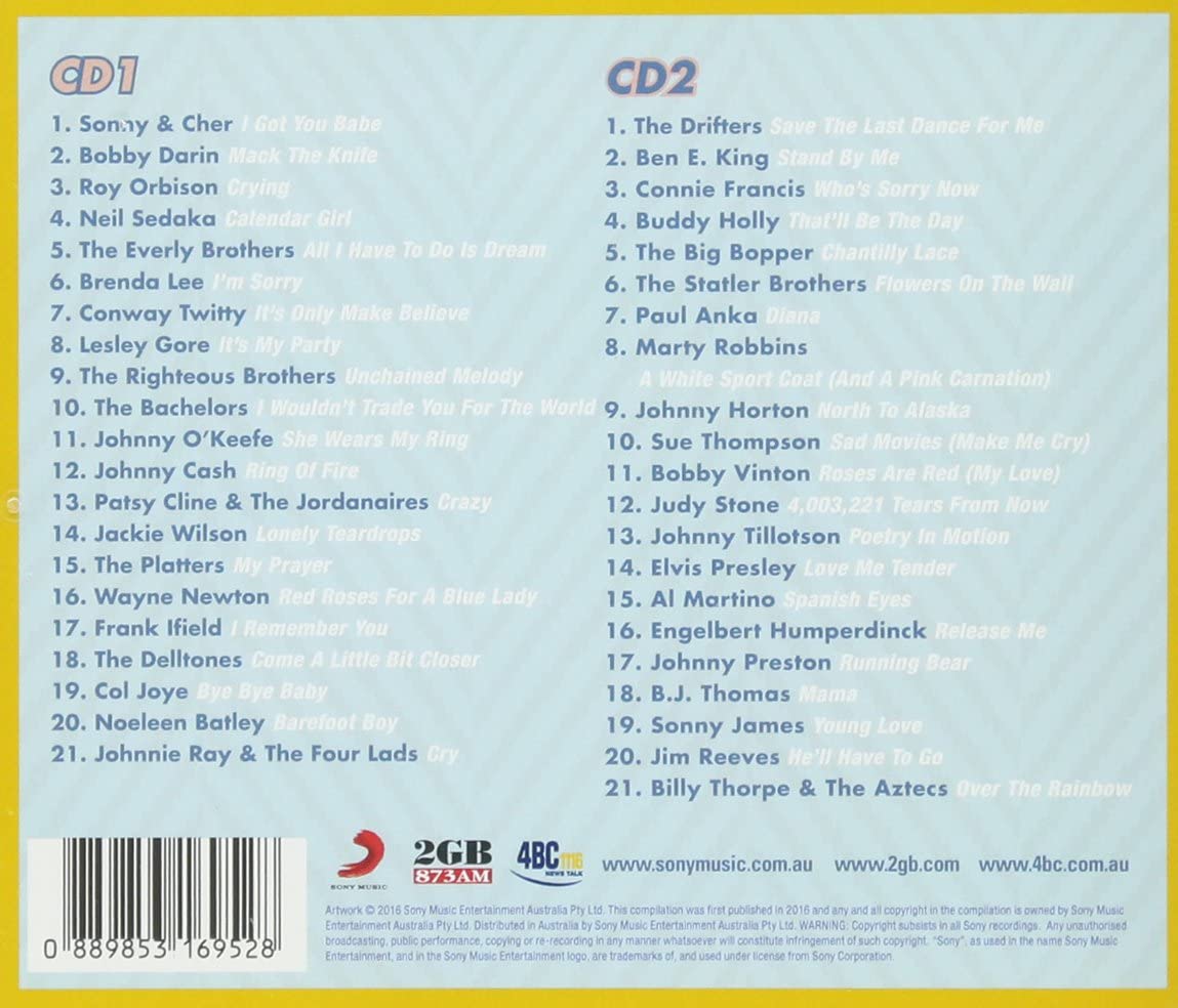 Ray Hadley: Those Were The Day: Golden Hits From The 50's & 60s