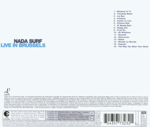 Nada Surf-Live In Brussels