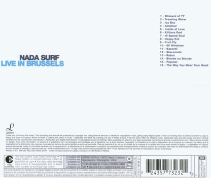 Nada Surf-Live In Brussels