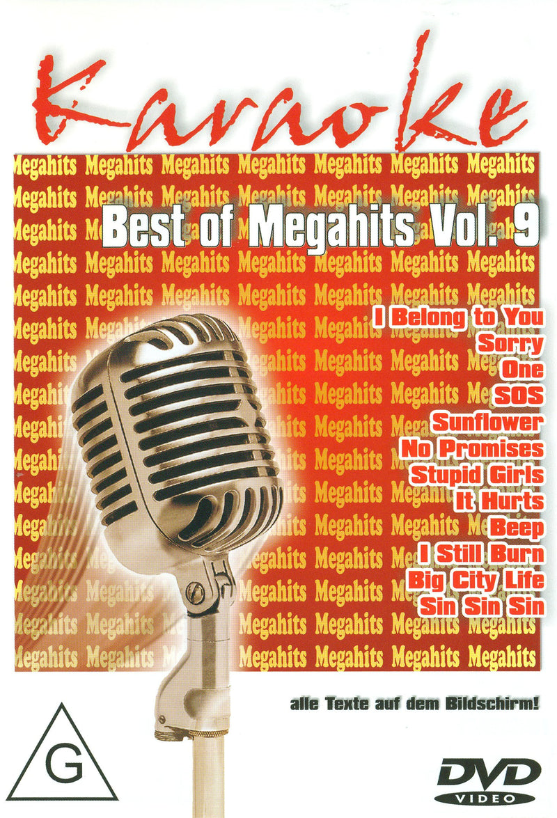 Karaoke - Best of Megahits Vol. 9