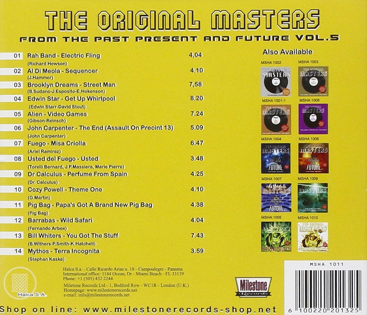 The Original Masters-from...Vol.5