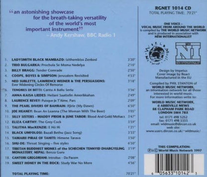 One Voice - Vocal Music From Around the World