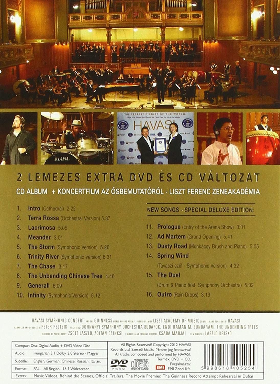 HAVASI - SYMPHONIC (2 DVD)