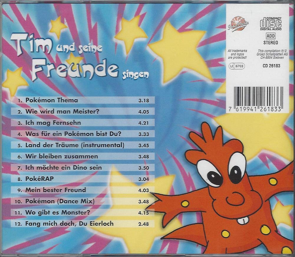 Tim und sein Freunde singen das Pokemon Thema