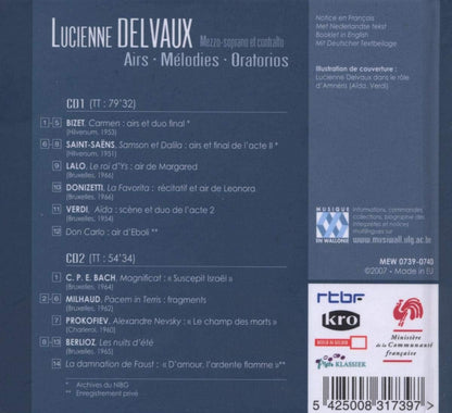 Airs, Melodies, Oratorios (Delvaux)